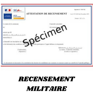 Recensement militaire